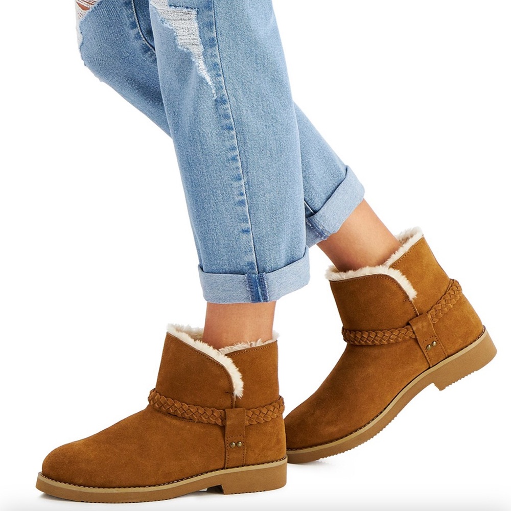 Style & Co Kaii Cold-Weather Ankle Booties